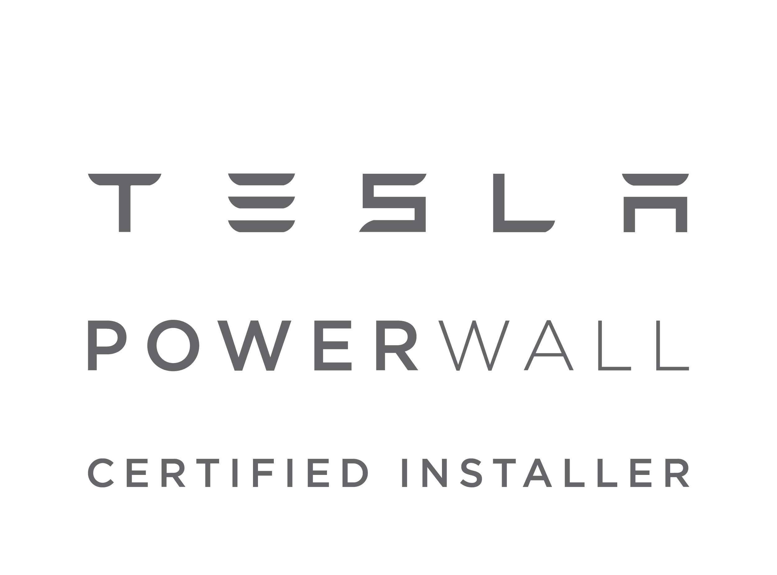 Certified Tesla Powerwall Installer Badge 